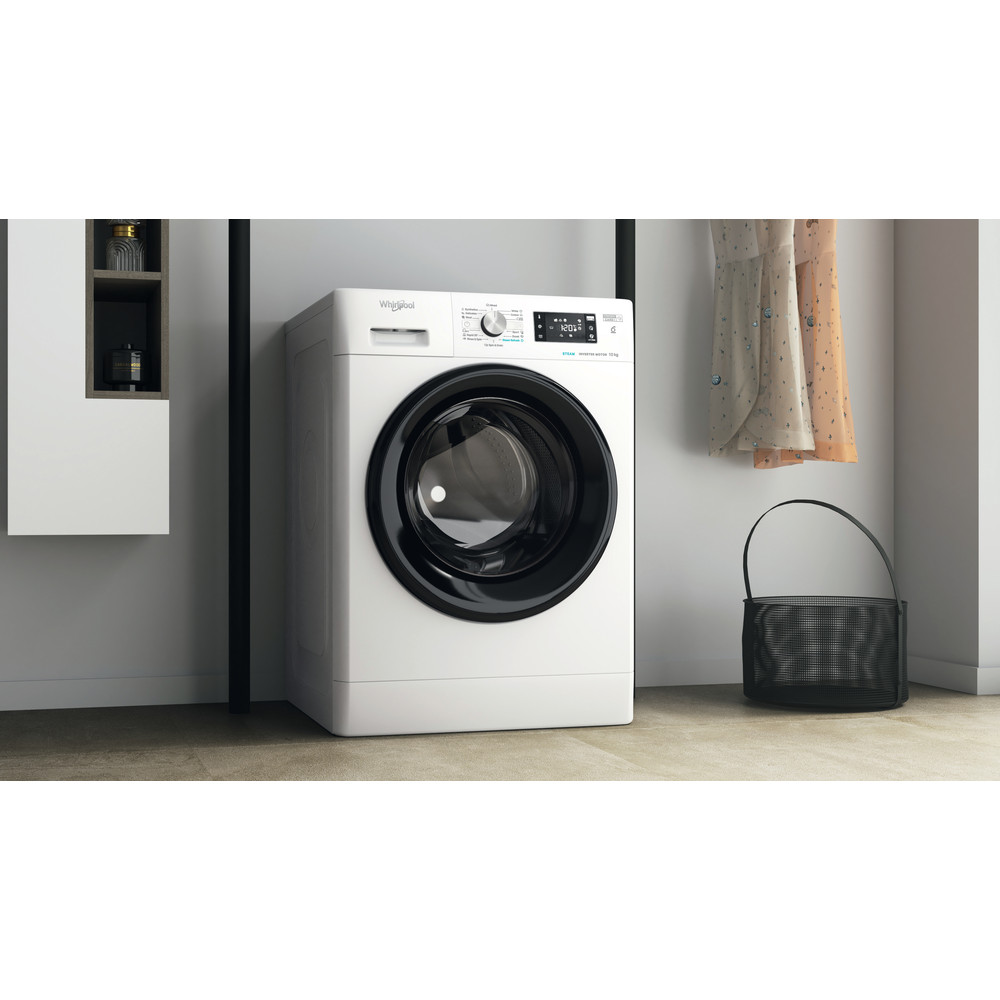 Перална машина Whirlpool FFB 10469 BV EE, клас A, 10 кг. капацитет, 1400 оборота в минута, 14 програми, свободностояща, 60 cm, бяла - характеристика 1