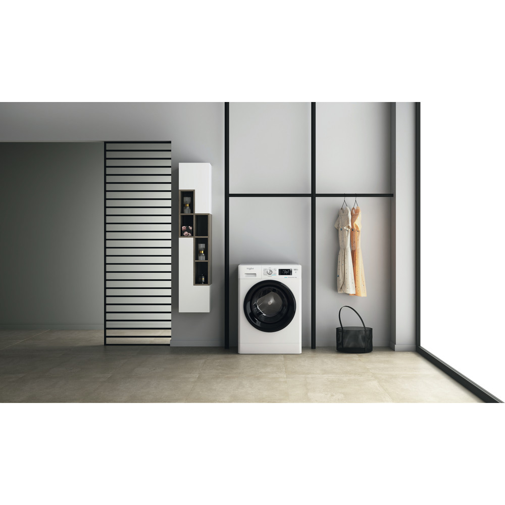 Перална машина Whirlpool FFB 10469 BV EE, клас A, 10 кг. капацитет, 1400 оборота в минута, 14 програми, свободностояща, 60 cm, бяла - характеристика 2