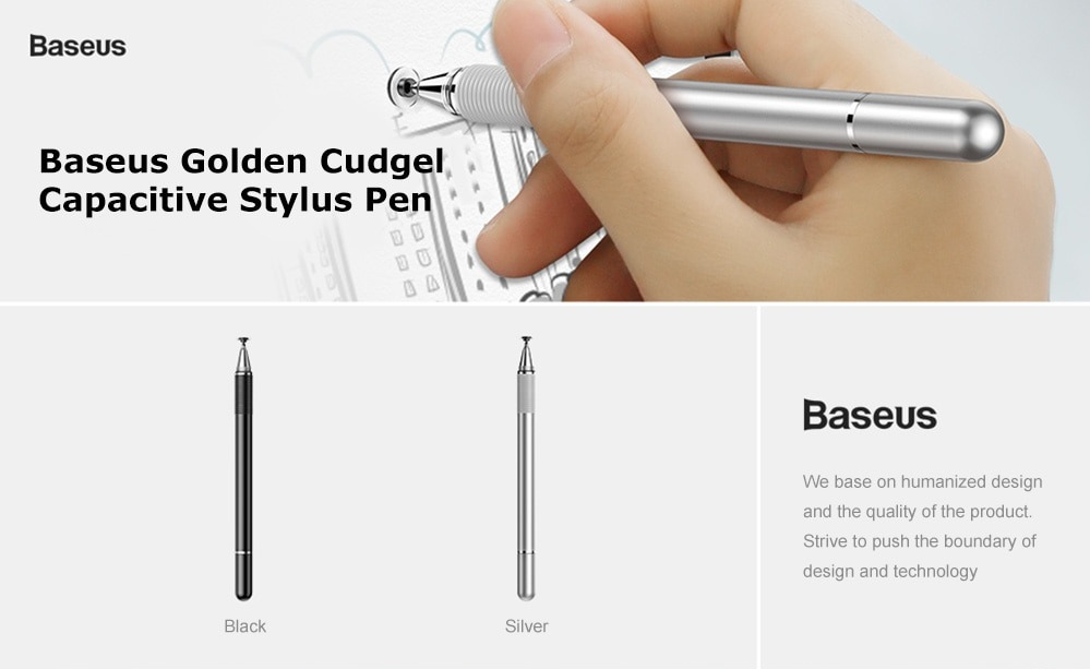 Стилус Baseus Golden Cudgel Capacitive Stylus Pen (ACPCL-01), за капацитивни дисплеи, черен - характеристика 1