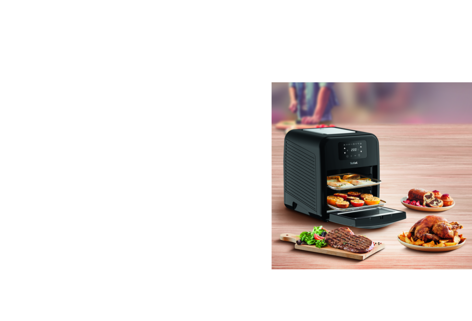 Фритюрник с горещ въздух Tefal FW501815, 11 л. капацитет, 9 програми, 2000W, черен - характеристика 1