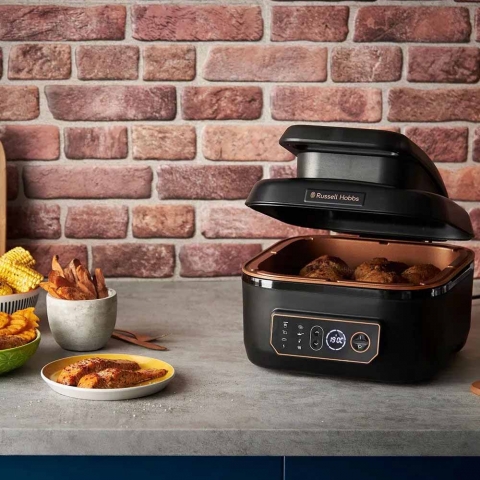 Фритюрник Russell Hobbs SatisFry 26520-56, вместимост 5.5 l, 7 функции за готвене, 1745W, черен - характеристика 1