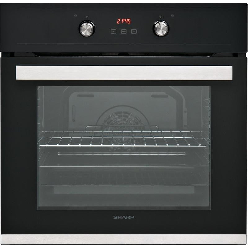 Фурна за вграждане Sharp K-60D22BM1 EU, клас A, 69л. обем, 8 програми на готвене, черна - характеристика 1