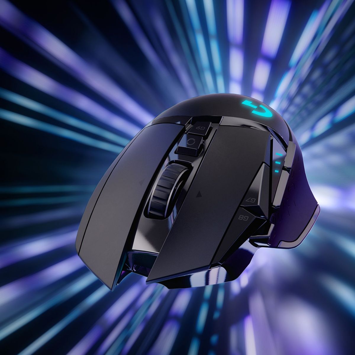 Мишка Logitech G502 LIGHTSPEED, оптична (16000 dpi), безжична, USB, черна - характеристика 1