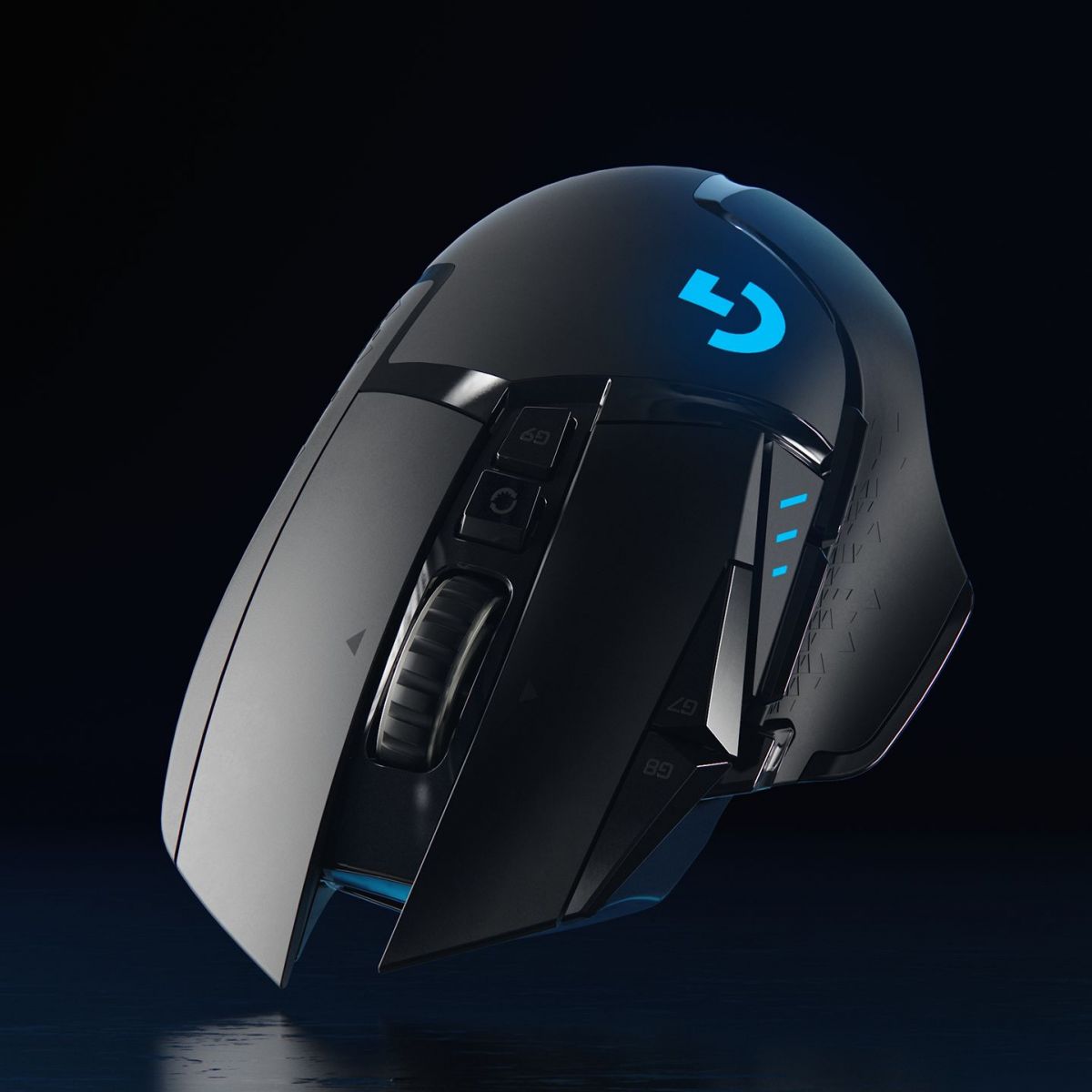 Мишка Logitech G502 LIGHTSPEED, оптична (16000 dpi), безжична, USB, черна - характеристика 12