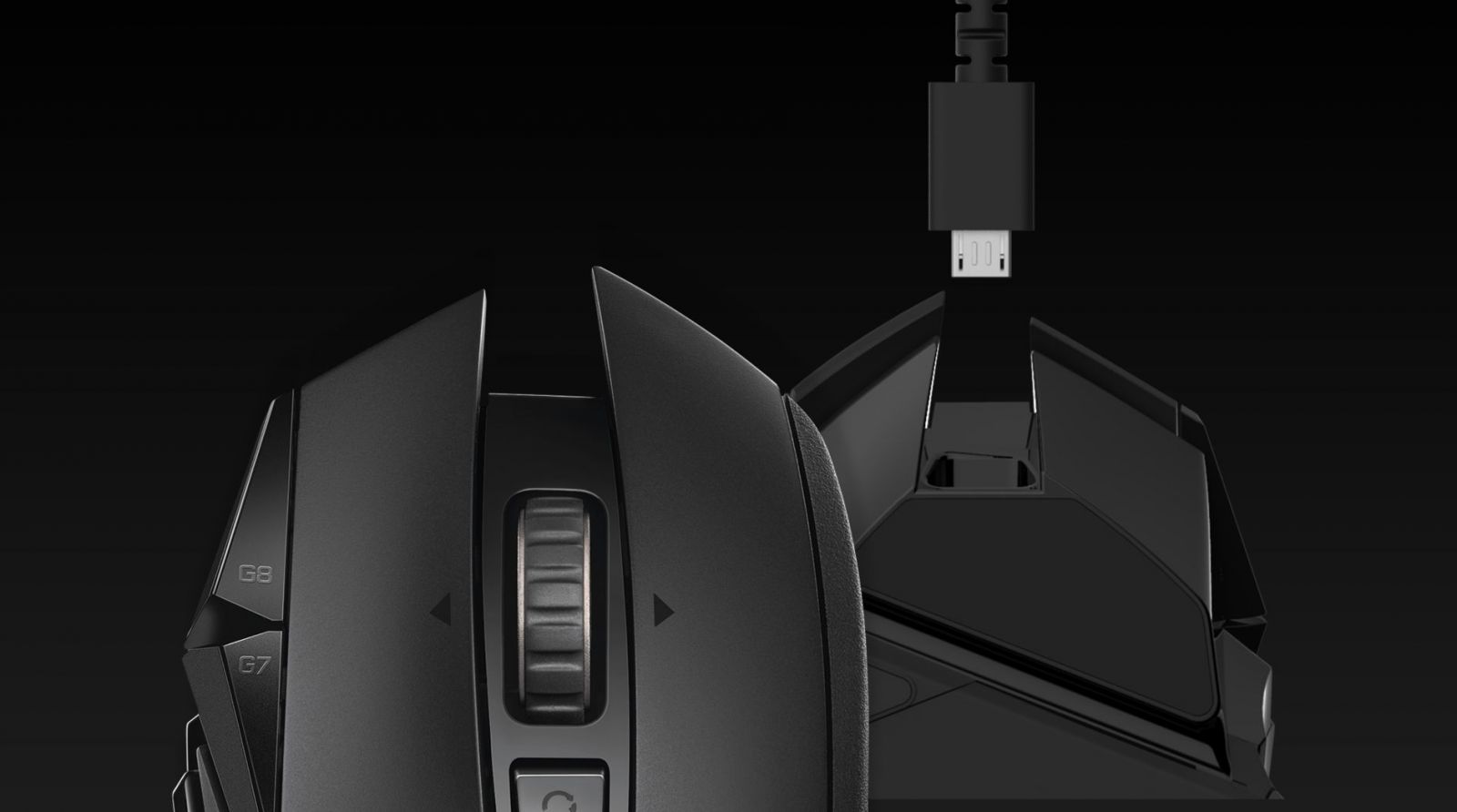 Мишка Logitech G502 LIGHTSPEED, оптична (16000 dpi), безжична, USB, черна - характеристика 8