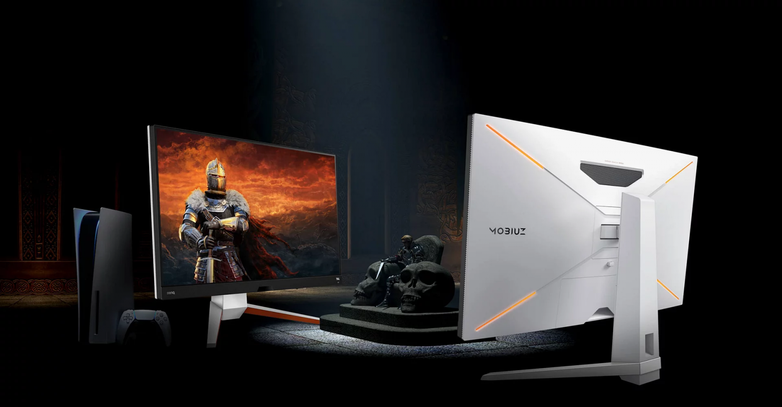 Монитор BENQ MOBIUZ EX3210U (9H.LKHLB.QBE) в комплект с геймърски стол Fury - Avenger M+, 32" (81.28 cm) IPS панел, 144 Hz, UHD-1, 2 ms(GTG), 300cd/m2, DP, HDMI - характеристика 3