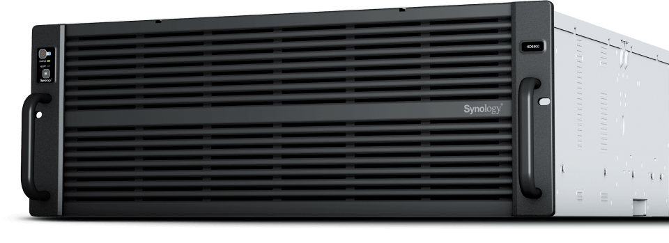 Мрежови диск (NAS) Synology HD6500, десетядрен Cascade Lake Intel Xeon Silver 4210R 2.4/3.2 GHz, 64GB RDIMM DDR4, без твърд диск, No OS, 1600W PSU, 60 bays on base, up to 300 bays with 4x RX6022sas - характеристика 1