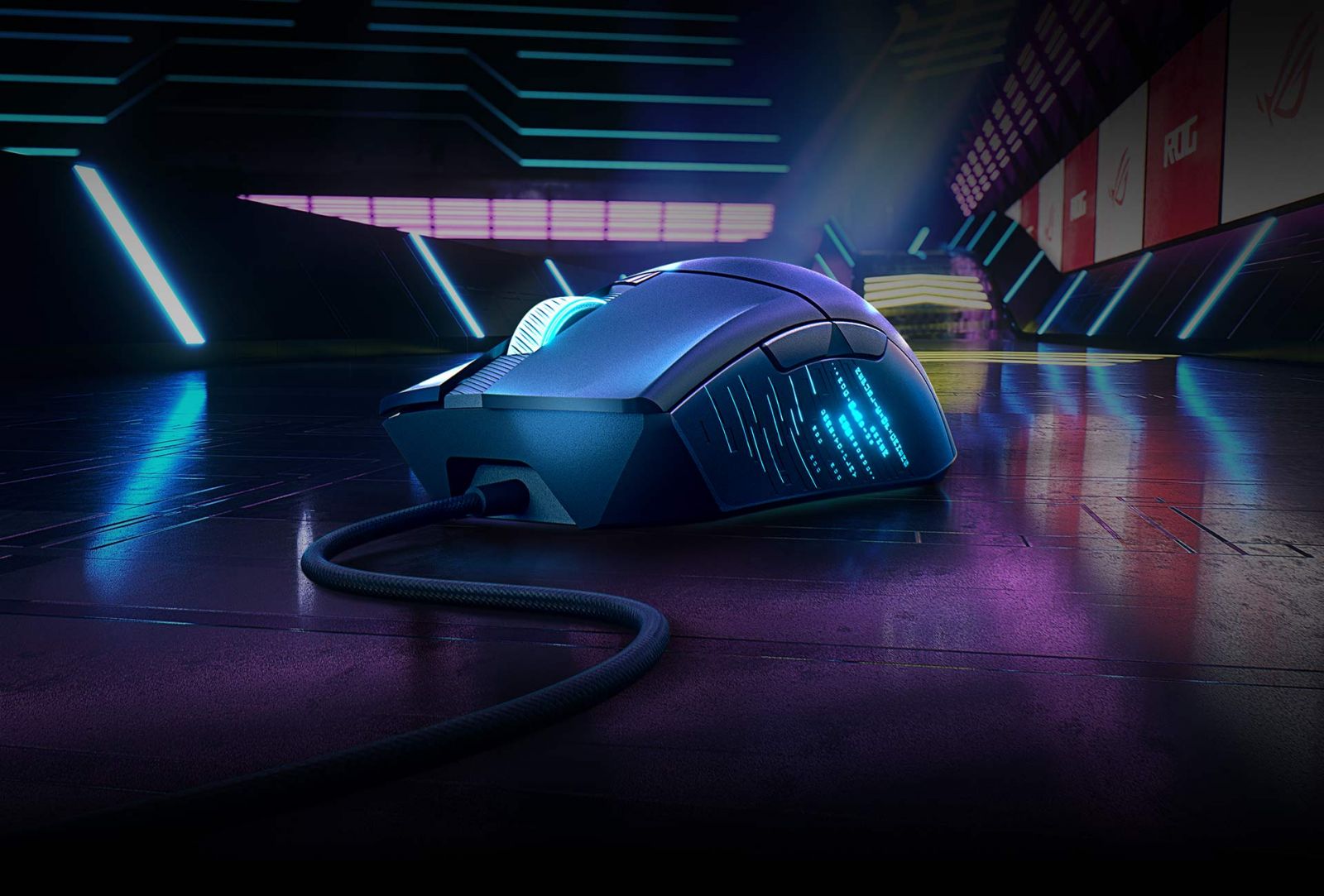 Мишка Asus ROG Gladius III, оптична (26 000 dpi), USB, черна, гейминг, RGB подсветка, 6 програмируеми бутона - характеристика 2