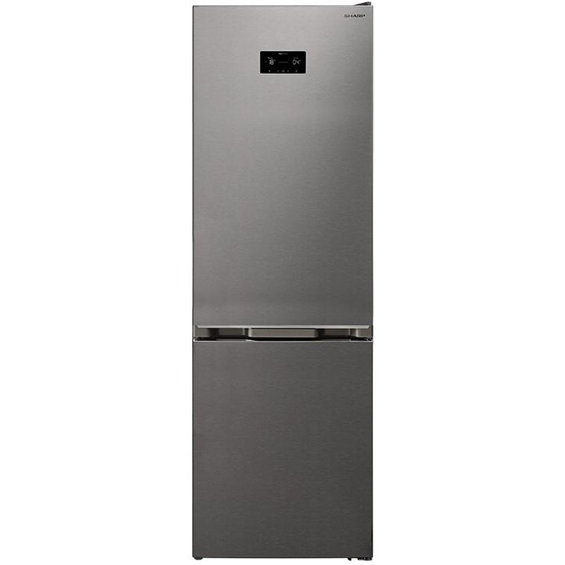 Хладилник с фризер Sharp SJ-BA10DHXIF, клас F, 331 л. общ обем, свободностоящ, 313 kWh/годишно, No Frost, инокс - характеристика 1