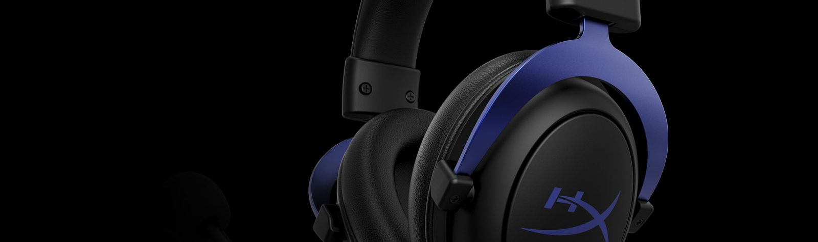 Слушалки HyperX Cloud Blue Playstation, микрофон, Convenient in-line audio controls, Detachable noise cancellation microphone, черно/сини - характеристика 4