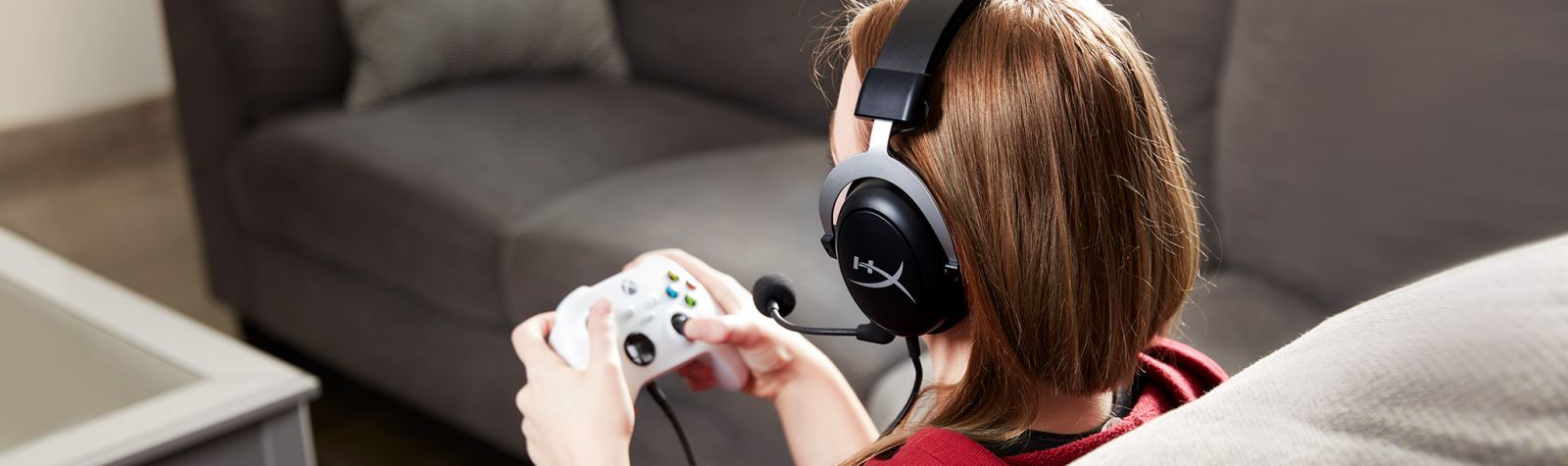 Слушалки HyperX Cloud X Silver, Микрофон, дължина на кабел 1.3m, Черно/Сиви - характеристика 3
