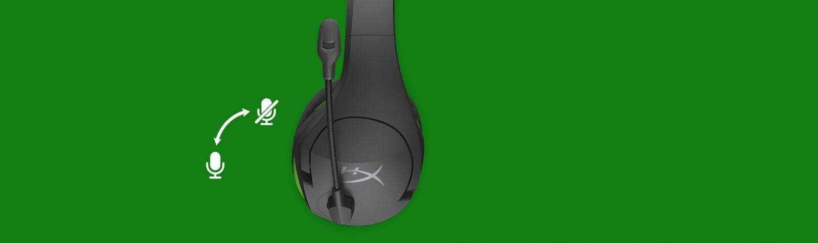 Слушалки HyperX Cloud Stinger Core Wireless, безжични, USB, Микрофон, до 17 часа време на работа, зелени - характеристика 5