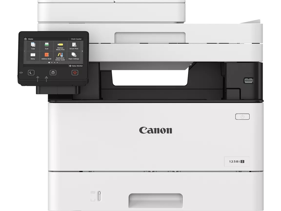 Мултифункционално лазерно Canon i-SENSYS X 1238i II, монохромен принтер/скенер/копир, 1200 x 1200 dpi, 38 стр/мин, USB, LAN, Wi-Fi, без тонер в комплекта - характеристика 1