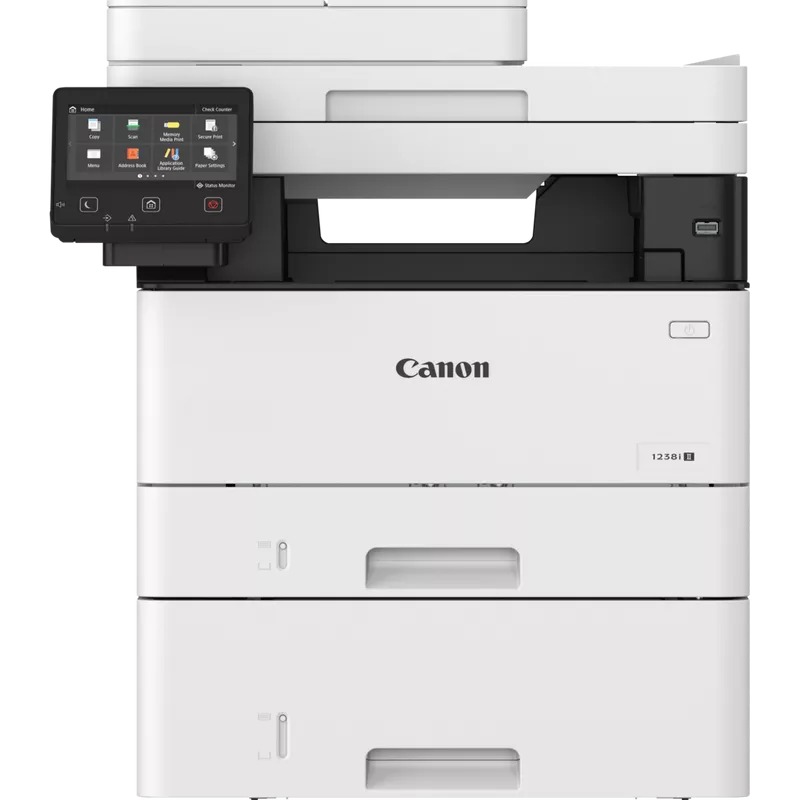 Мултифункционално лазерно Canon i-SENSYS X 1238i II, монохромен принтер/скенер/копир, 1200 x 1200 dpi, 38 стр/мин, USB, LAN, Wi-Fi, без тонер в комплекта - характеристика 3