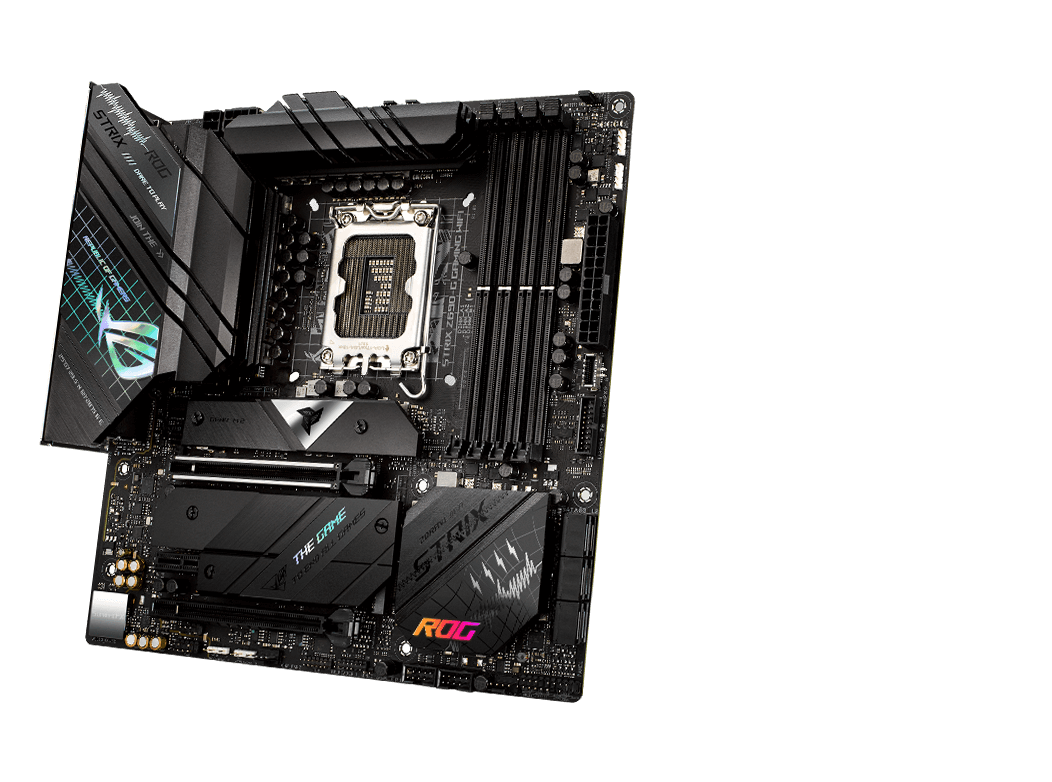 Дънна платка Asus ROG Strix Z690-G Gaming WIFI, Z690, LGA1700, DDR5, PCI-E 5.0 (DP, HDMI), 6x SATA 6Gb/s, 3x M.2, 1x USB 3.2 Gen 2x2 Type C, Micro ATX - характеристика 3