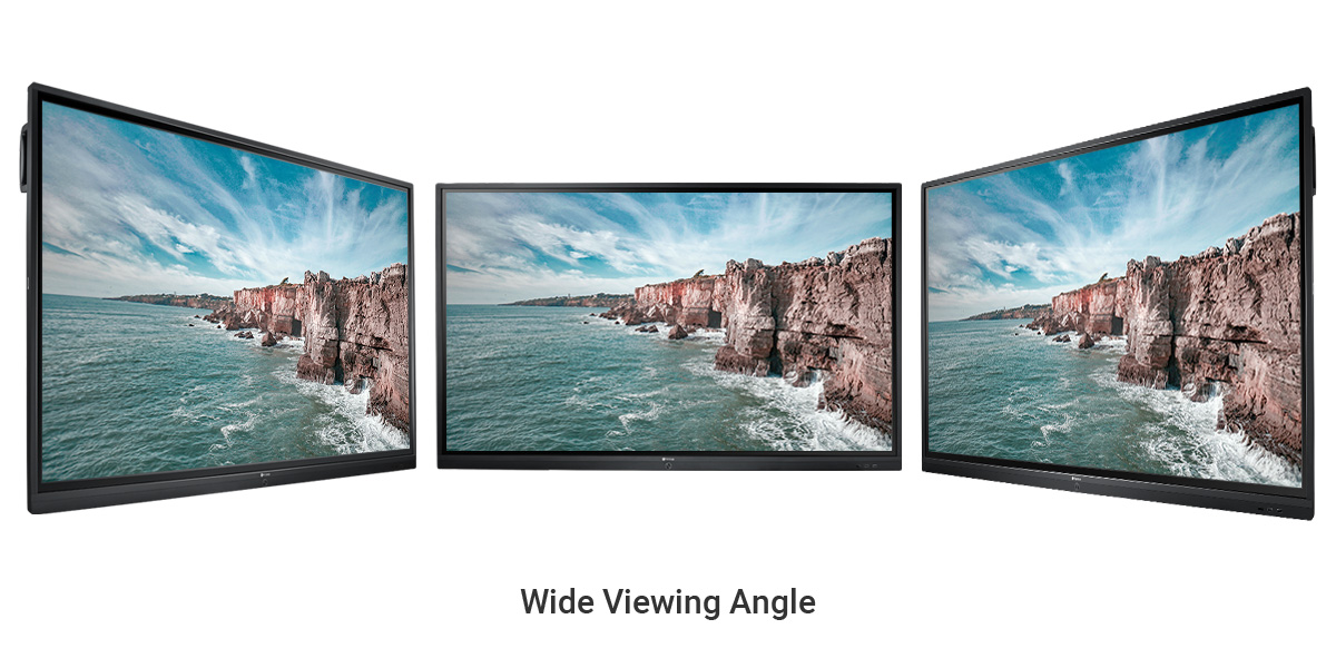 Интерактивен дисплей AG Neovo IFP-8602, 85.6" (217.4 cm) 4K/UHD LED дисплей, HDMI, VGA, USB, LAN - характеристика 1