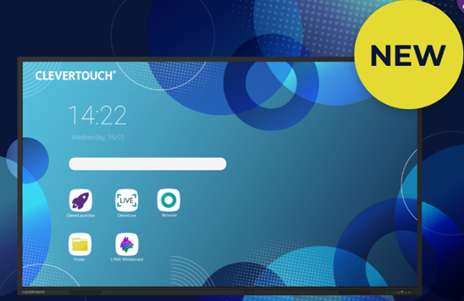 Интерактивен дисплей Clevertouch Pro Series 3, 98" (248.92 cm) 4K/UHD LCD 50-point сензорен дисплей, DisplayPort, HDMI, USB, USB-C, RS-232, Wi-Fi, Bluetooth, LAN, OPS - характеристика 1