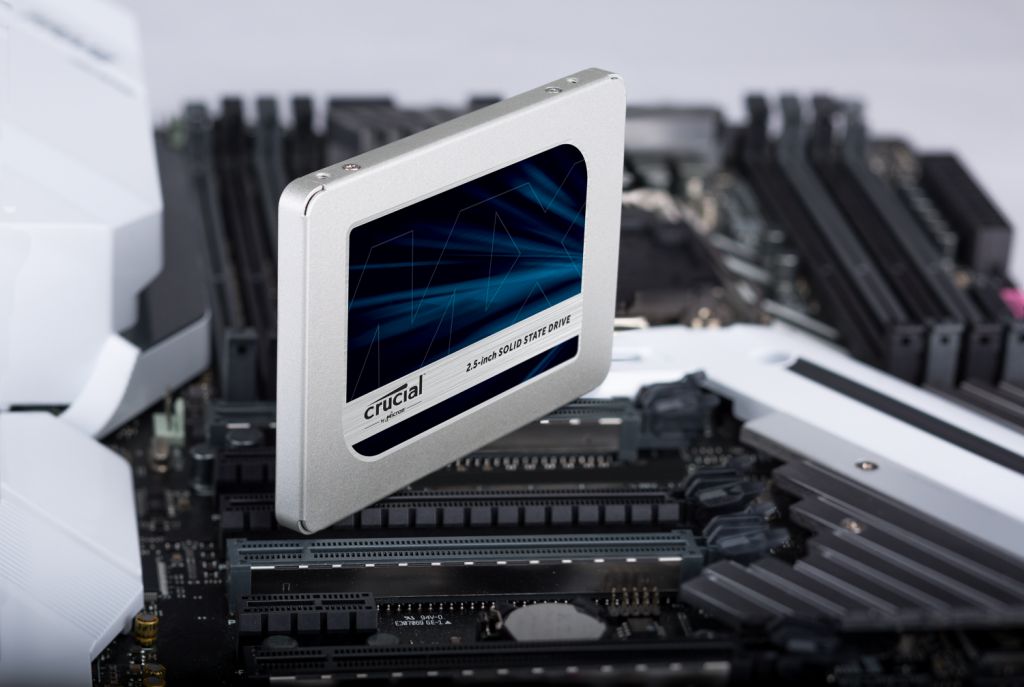 Памет SSD 1TB Crucial MX500, SATA 6Gb/s, 2.5" (6.35 cm), скорост на четене 560 MB/s, скорост на запис 510MB/s - характеристика 2