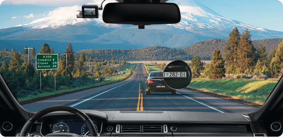 Видеорегистратор 70mai Dash Cam Pro Plus комплект с задна камера, камери за автомобил, 1944p(2592x1944), 2"(5.08 cm), IPS, MicroSD до 64GB, Wi-Fi, G-Sensor, черен - характеристика 1