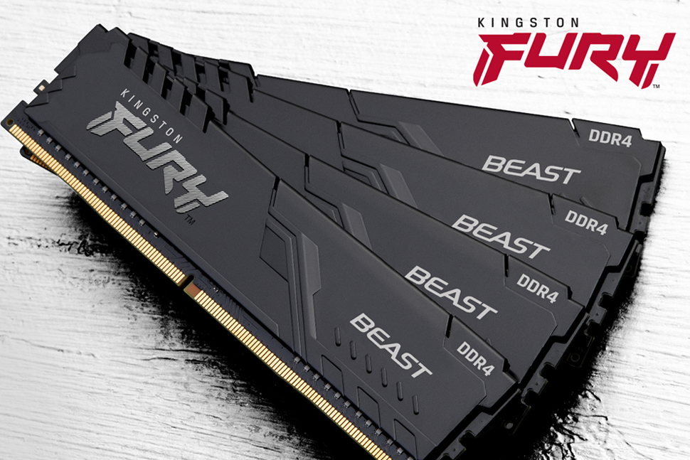 Памет 32GB (2x16GB) DDR4 3200MT/s, Kingston FURY Beast (KF432C16BBK2/32), 1.35V - характеристика 1