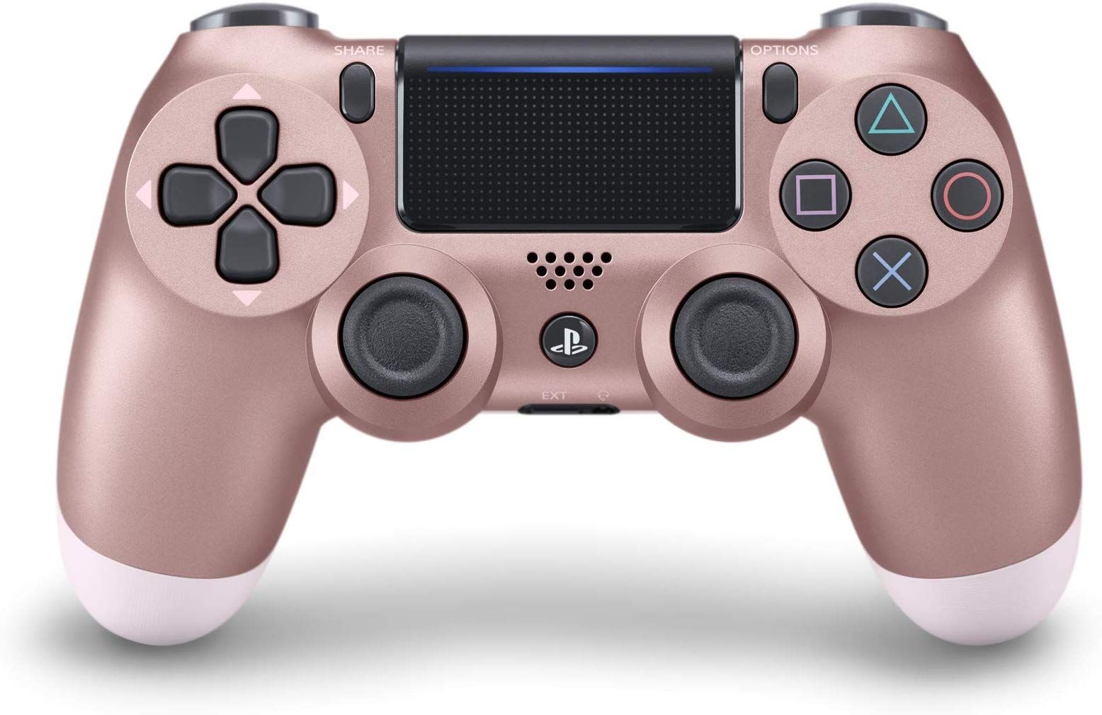 Геймпад PlayStation DualShock 4 V2 - Rose Gold, безжичен, за PS4, розово злато - характеристика 1