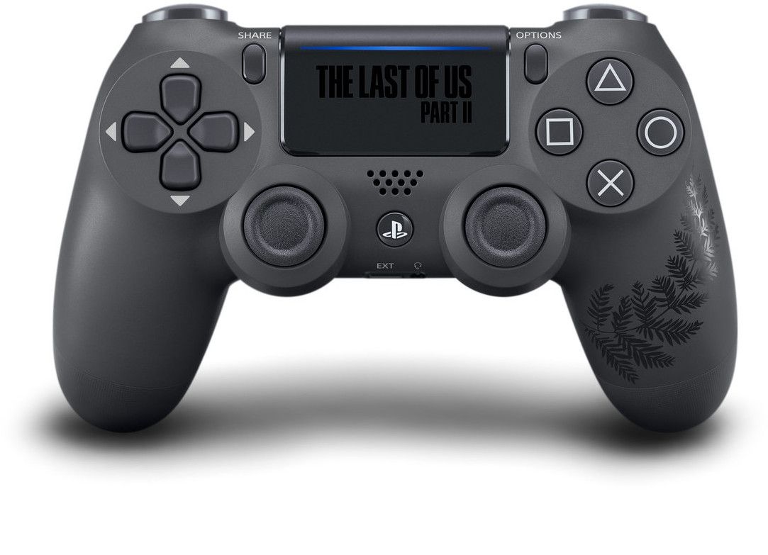 Геймпад PlayStation DualShock 4 v2 - The Last of Us Part 2 Limited Edition, безжичен, за PS4, черен - характеристика 1