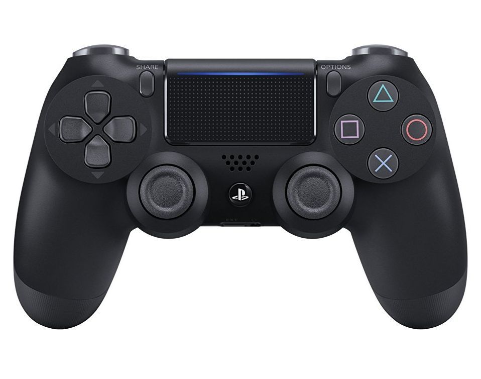 Геймпад PlayStation DualShock 4 V2 - Black (Разопакован продукт), безжичен, за PS4, черен - характеристика 1