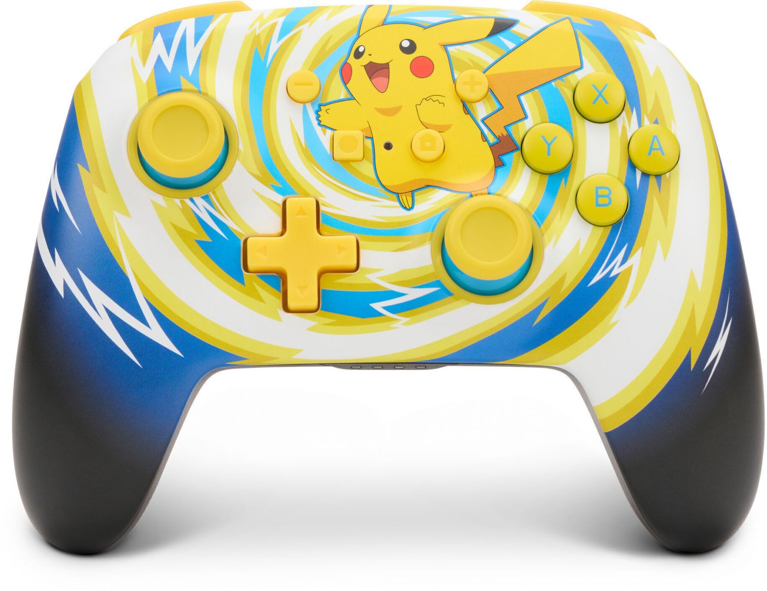 Геймпад PowerA Enhanced Pikachu Vortex за Nintendo Switch, безжичен, Bluetooth 5.0, жълт - характеристика 1