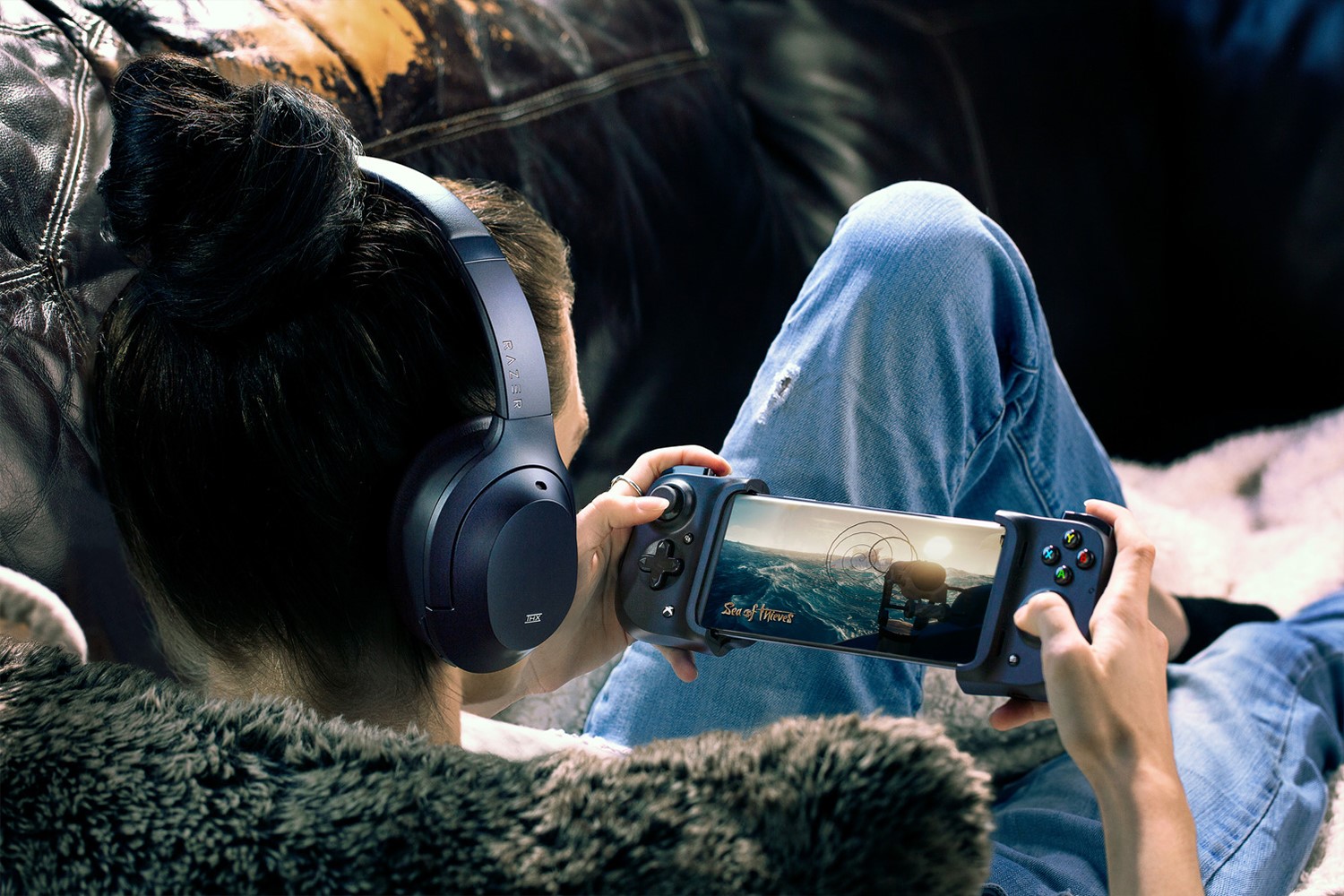 Геймпад Razer Kishi (Xbox xCloud) (RZ06-02900100-R3U1), за Android устройства, USB Type C, черен - характеристика 3