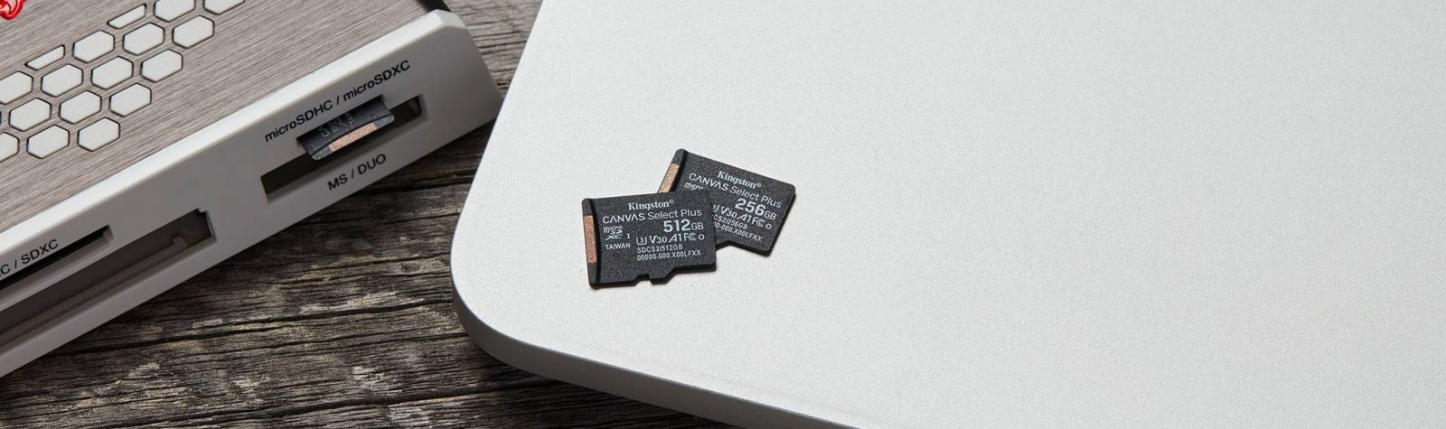 Карта памет 128GB MicroSDXC с адаптер, Kingston Canvas Select Plus, Class 10 UHS-I, скорост на четене 100MB/s, скорост на запис 10 MB/s - характеристика 1
