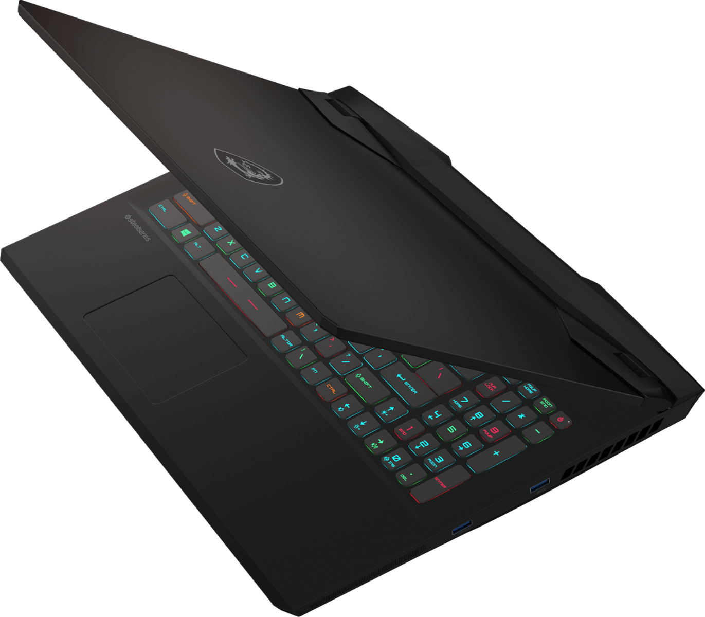 Лаптоп MSI Vector GP77 13VG (9S7-17K711-031), четиринадесетядрен Intel Core i7-13700H 2.4/5GHz, 17.3" (43.94 cm) 240Hz IPS QHD Anti-Glare Display & GF RTX 4070 8GB, (mDP/HDMI), 16GB DDR5, 1TB SSD, 1x USB C, No OS - характеристика 1