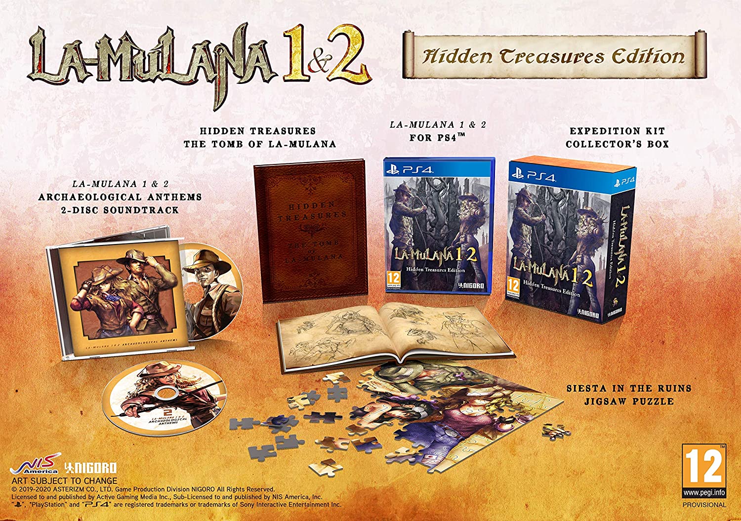 LA-Mulana 1 & 2 - Hidden Treasures Edition (PS4)