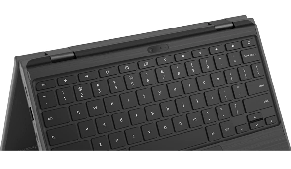 Лаптоп Lenovo 500e Chromebook 2nd Gen (81MC001GBM), четириядрен Gemini Lake Refresh Intel Celeron N4120 1.1/2.6 GHz, 11.6" (29.46 cm) HD IPS Display, 4GB LPDDR4, 32GB eMMC, 2x USB-C 3.1 Gen 1, Chrome OS, 1.31kg - характеристика 2