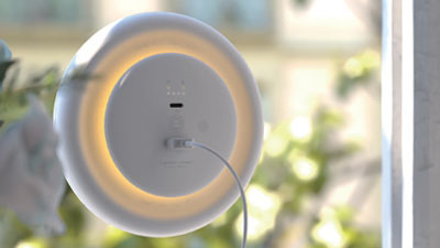 LED соларна лампа Allocacoc LightDisc Solar 10914WT, 3W, Powerbank, макара за кабел, бяла - характеристика 6