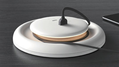 LED соларна лампа Allocacoc LightDisc Solar 10914WT, 3W, Powerbank, макара за кабел, бяла - характеристика 7