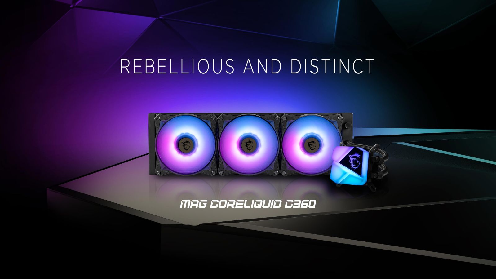Водно охлаждане за процесор MSI MAG Coreliquid C360, съвместимост със сокети LGA 115X/1200/1700 & AMD AM5/AM4 - характеристика 1