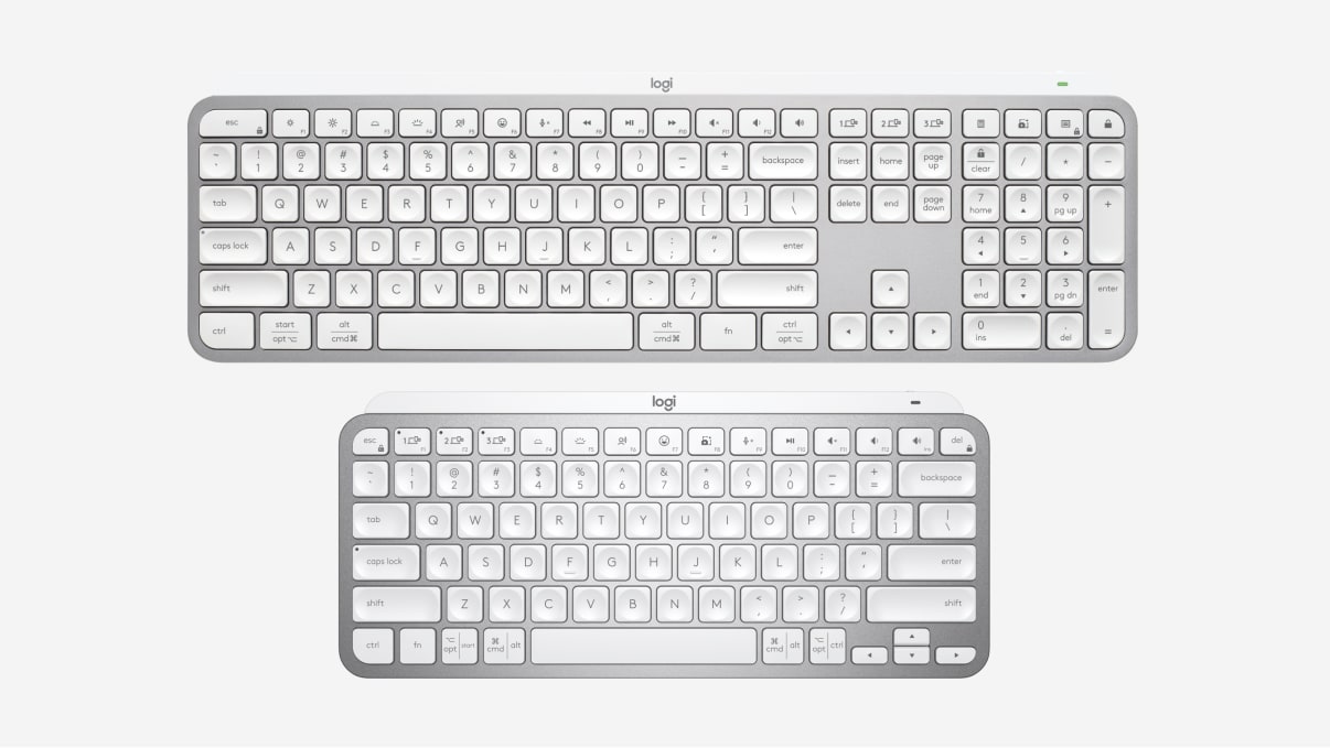 Клавиатура Logitech MX Keys S, безжична, USB-C rechargeable, US International, черна, USB - характеристика 1