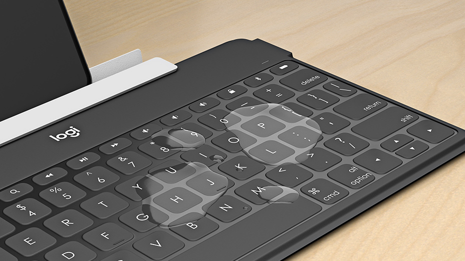 Клавиатура Logitech Logitech Keys-To-Go, безжична, компактна, нисък профил, розова, Bluetooth, UK English - характеристика 8
