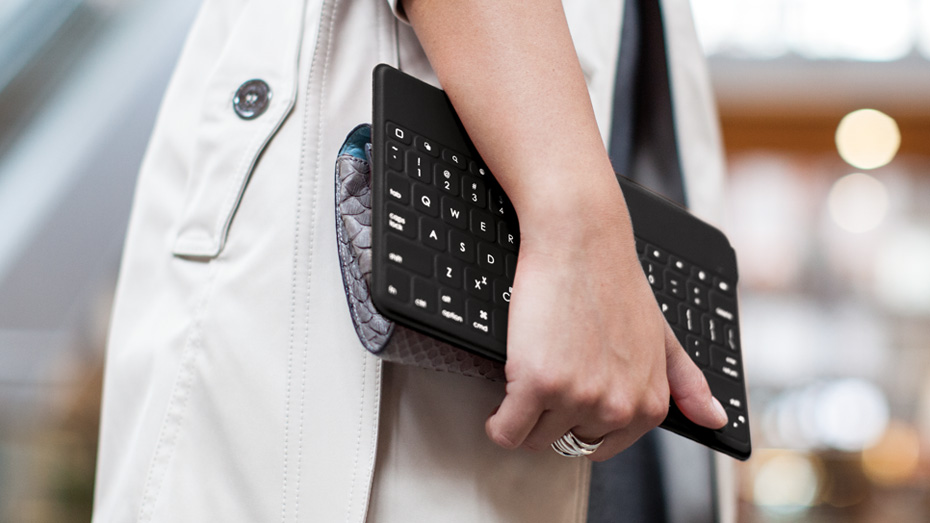 Клавиатура Logitech Logitech Keys-To-Go, безжична, компактна, нисък профил, розова, Bluetooth, UK English - характеристика 4