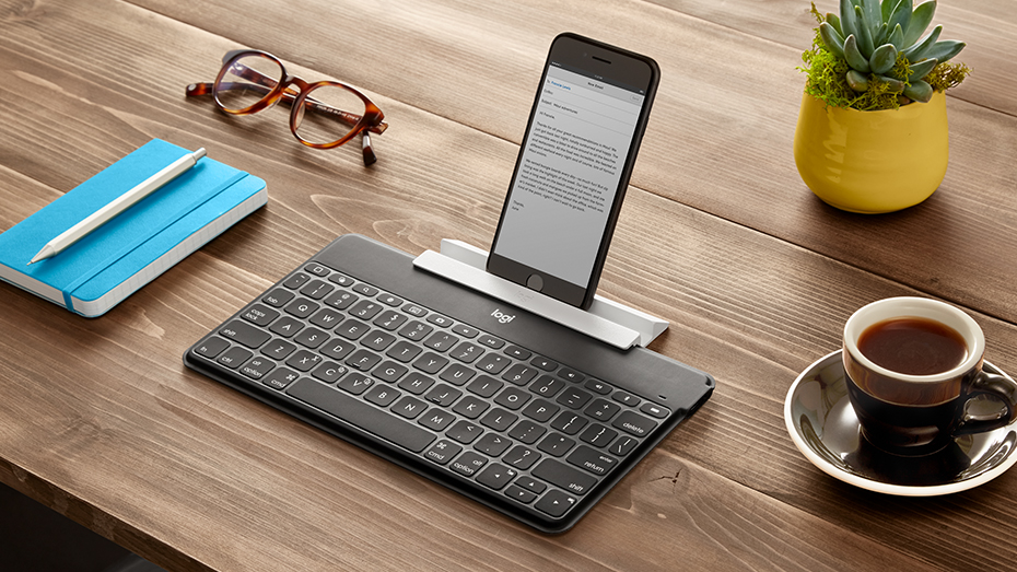 Клавиатура Logitech Logitech Keys-To-Go, безжична, компактна, нисък профил, розова, Bluetooth, UK English - характеристика 3
