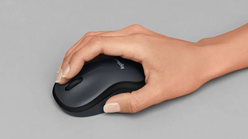 Мишка Logitech M220 Silent, оптична (1000dpi), безжична, USB, черна - характеристика 3