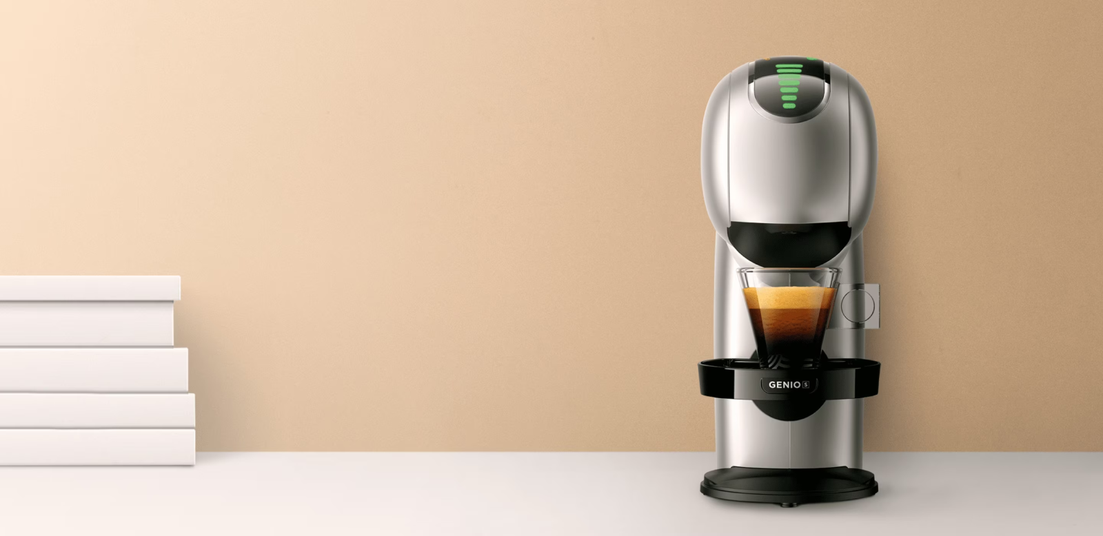 Кафемашина на капсули Krups Nescafe Dolce Gusto Genio S Touch, 1500W, 15 bar, 0.8 l обем на резервоара за вода, сребриста - характеристика 2