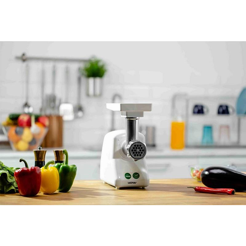 Месомелачка Zelmer ZMM2851B, функция обратен ход, 1300W, бяла - характеристика 1