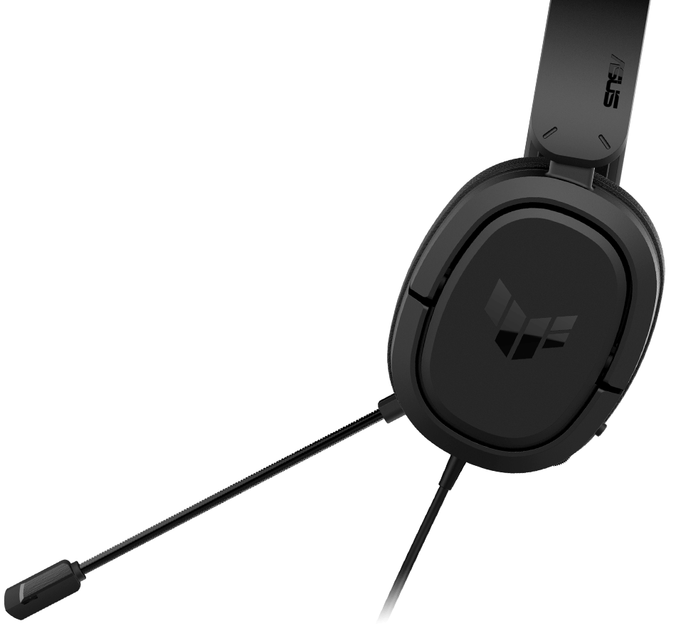 Слушалки Asus TUF Gaming H1, микрофон, 40mm драйвери, виртуален 7.1 съраунд звук, USB - характеристика 3