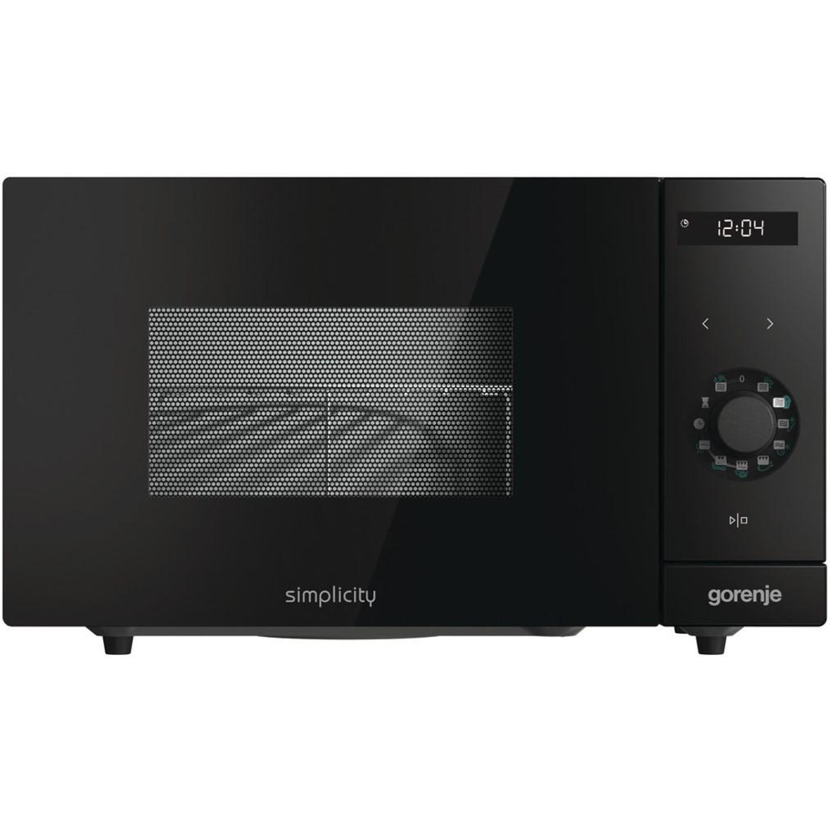 Микровълнова фурна Gorenje MO235SYB, електронно управление, 900W, 23l обем, 5 степени на мощност, черна - характеристика 1