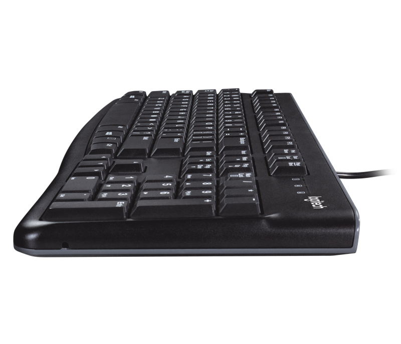 Комплект клавиатура и мишка Logitech Desktop MK120, черни, USB, кирилизирана по БДС - характеристика 4