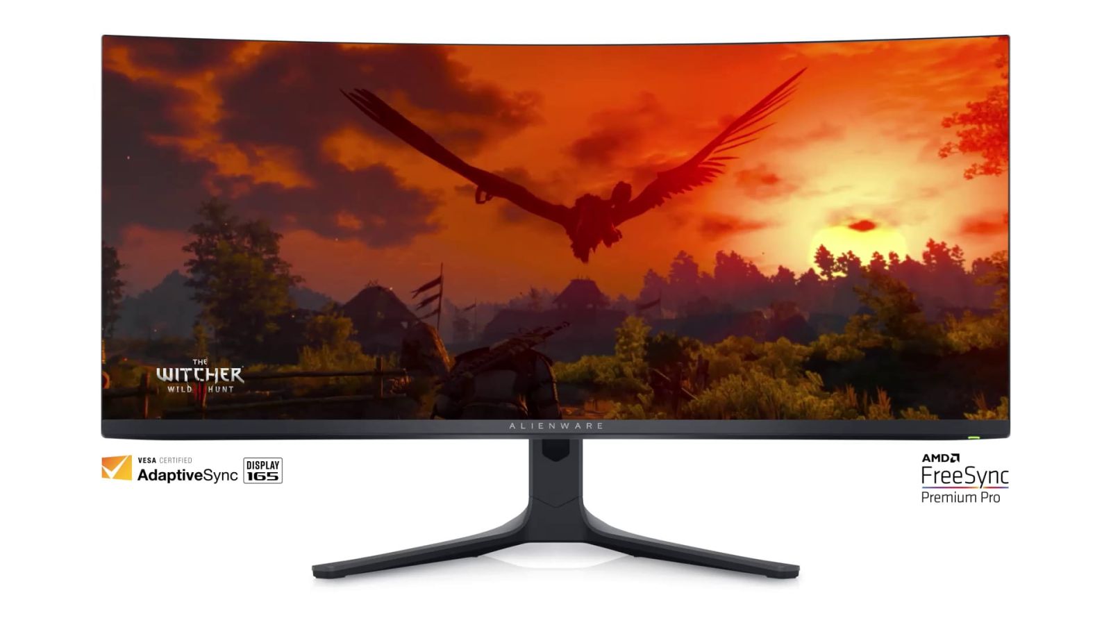 Монитор Alienware AW3423DWF, 34" (86.36 cm) QD-OLED, 165Hz, WQHD, 0.1ms, 250 cd/m2, DisplayPort, HDMI, USB - характеристика 3