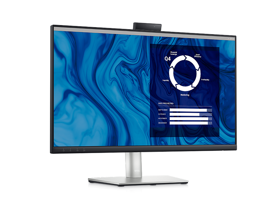 Монитор Dell C2423H (210-BDSL), 23.8" (60.452 cm) IPS панел, Full HD, 5ms, 250 cd/m2, HDMI, DisplayPort, Уеб-камера - характеристика 3