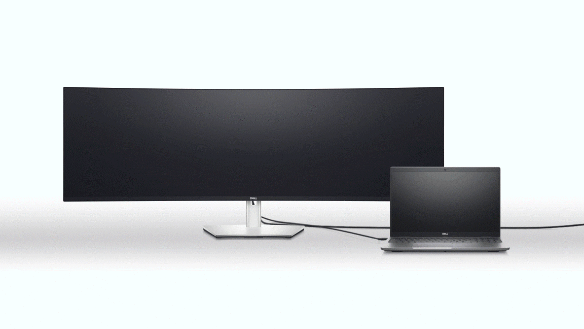 Монитор Dell U4924DW, 49" (124.46cm), IPS панел, 5K Dual QHD, 5ms, 350 cd/m2, HDMI, DisplayPort, USB - характеристика 3