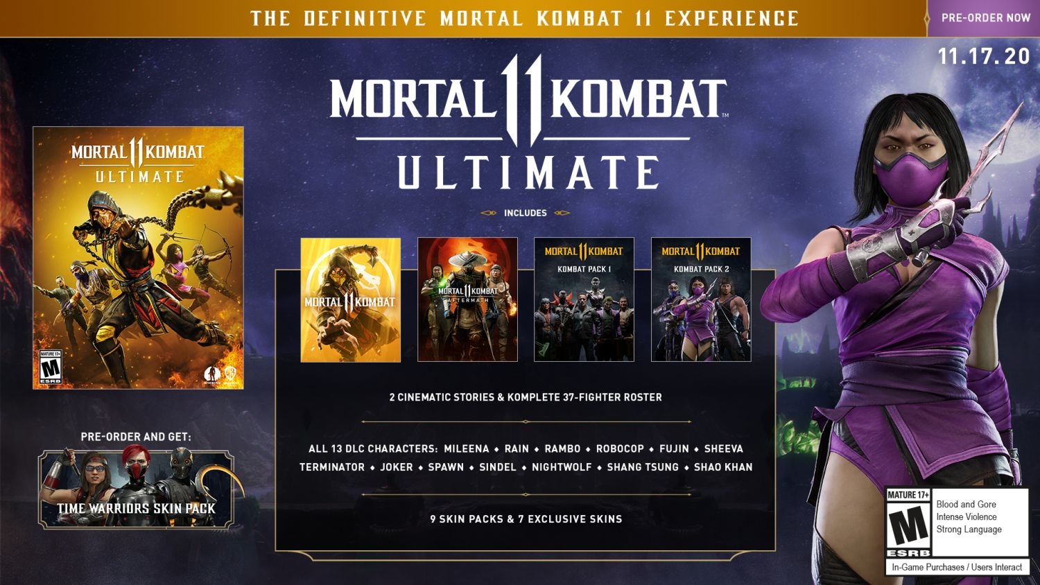 MORTAL KOMBAT 11 ULTIMATE LIMITED EDITION (PS4)